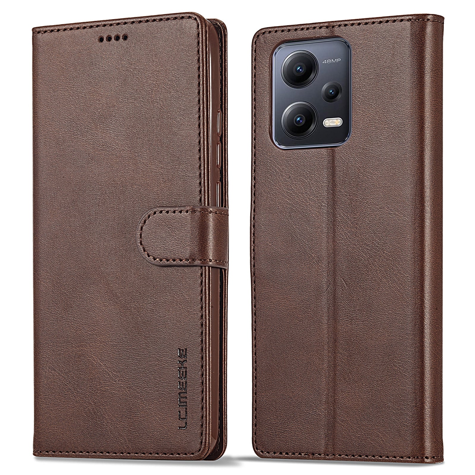 LC.IMEEKE For Xiaomi Redmi Note 12 Pro 5G Protective Phone Case Calf Texture Wallet Stand Leather Anti-fall Phone Cover LC.IMEEKE For Xiaomi Redmi Note 12 Pro 5G Protective Phone Case Calf Texture Wallet Stand Leather Anti-fall Phone Cover